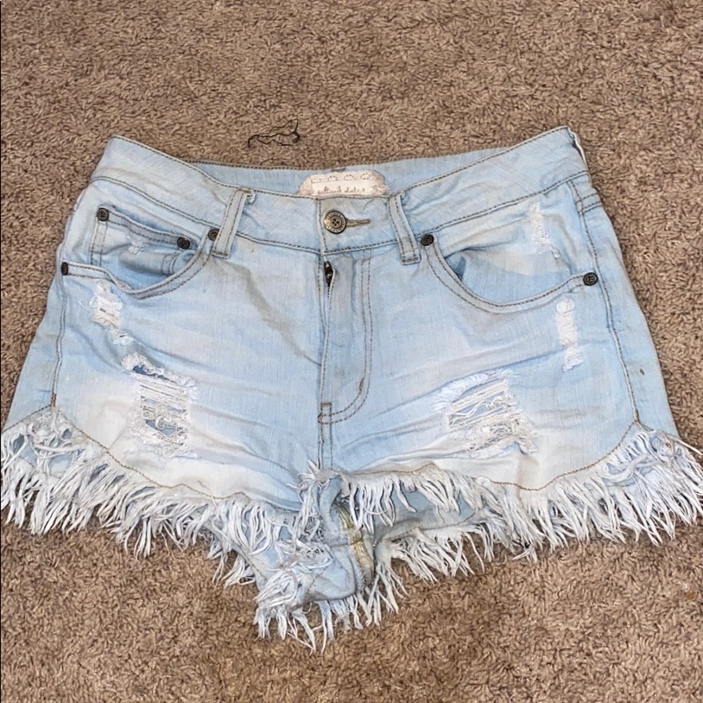 jean shorts